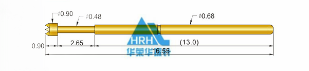 p50測(cè)試探針尺寸、50min測(cè)試探針尺寸、測(cè)試探針規(guī)格