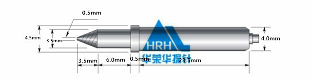 GP-11S、定位針、探針外徑為4.5mm ，長度為35.5mm、ICT測(cè)試針、功能夾具定位針、測(cè)試針、五金配件