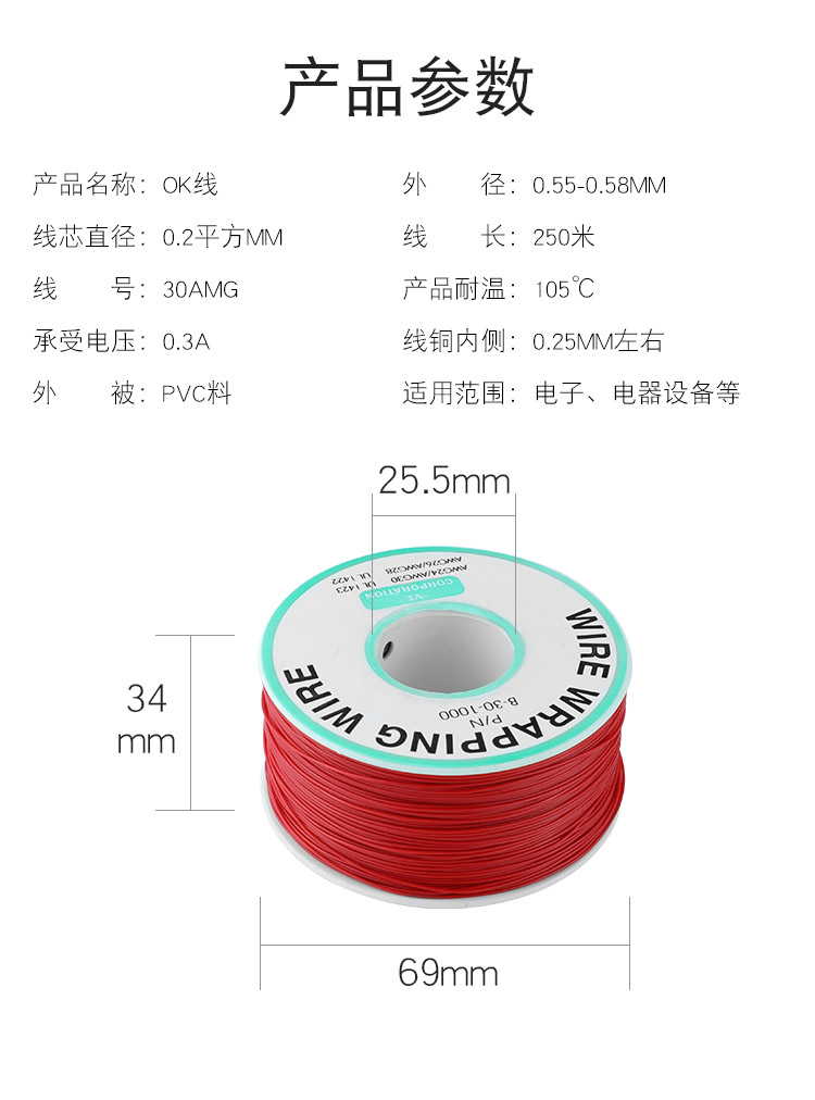 OK線，華榮華探針配件廠家