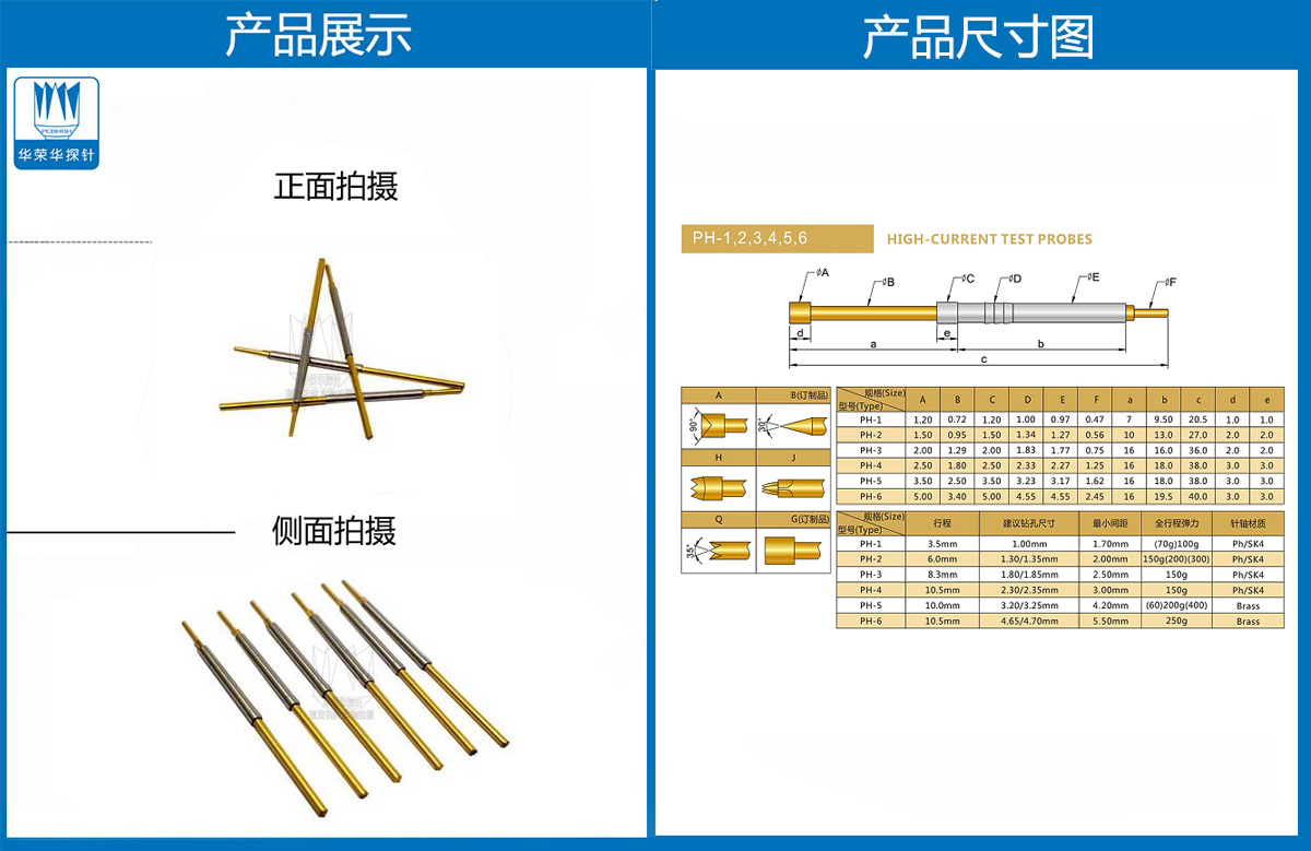 PH系列探針